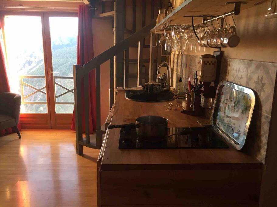Chalet Les 3 Flocons Roure エクステリア 写真