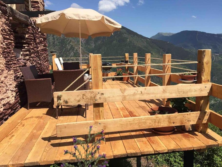 Chalet Les 3 Flocons Roure エクステリア 写真