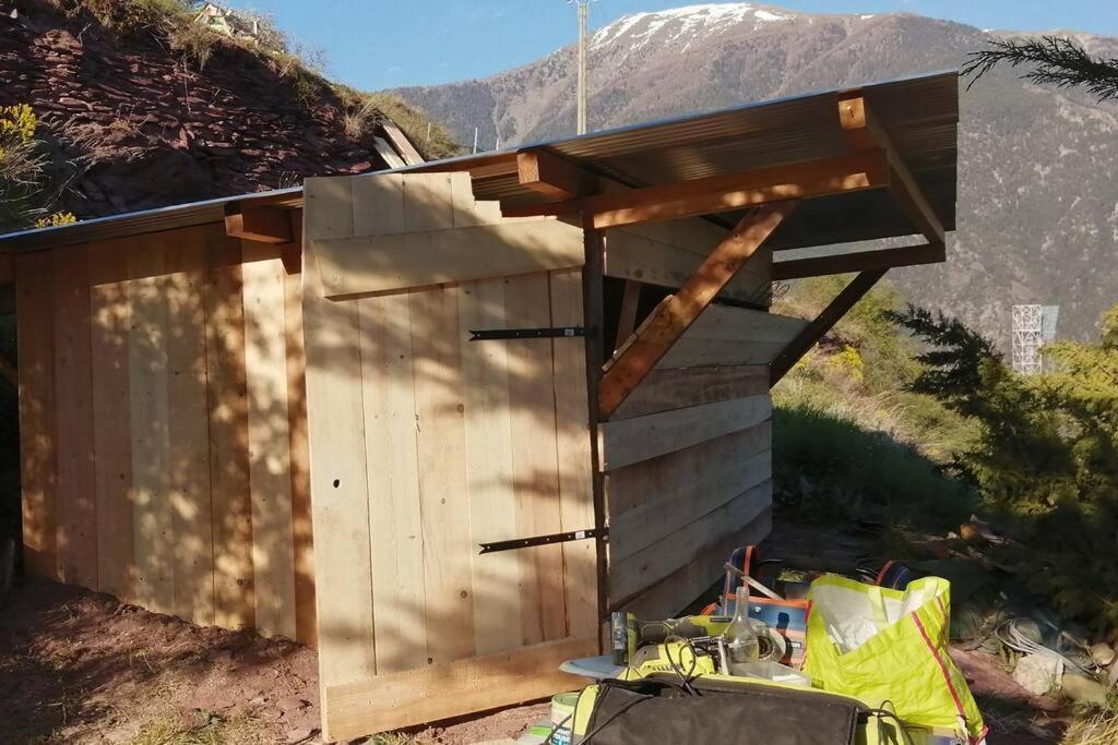 Chalet Les 3 Flocons Roure エクステリア 写真
